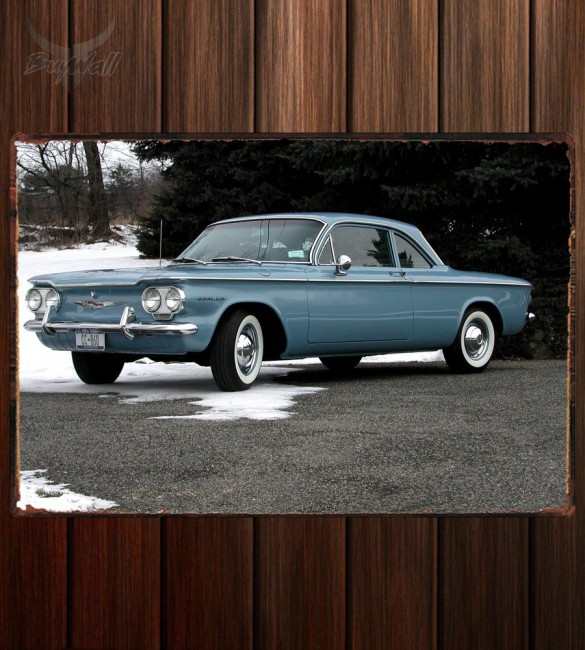 Металлическая табличка Chevrolet Corvair 700 Club Coupe